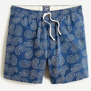 J. Crew 6" Dock Short - Paisley Print - NWT